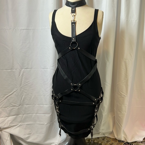Killstar Bondage Dress Size Large - Picture 1 of 8